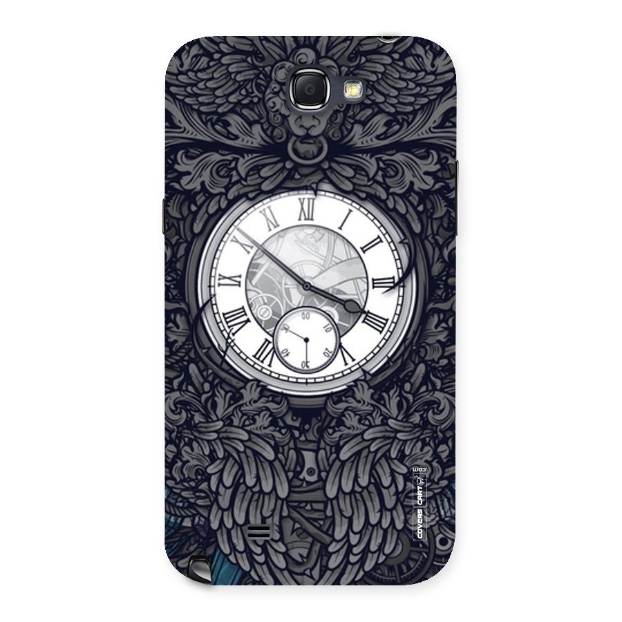 Artsy Wall Clock Back Case for Galaxy Note 2