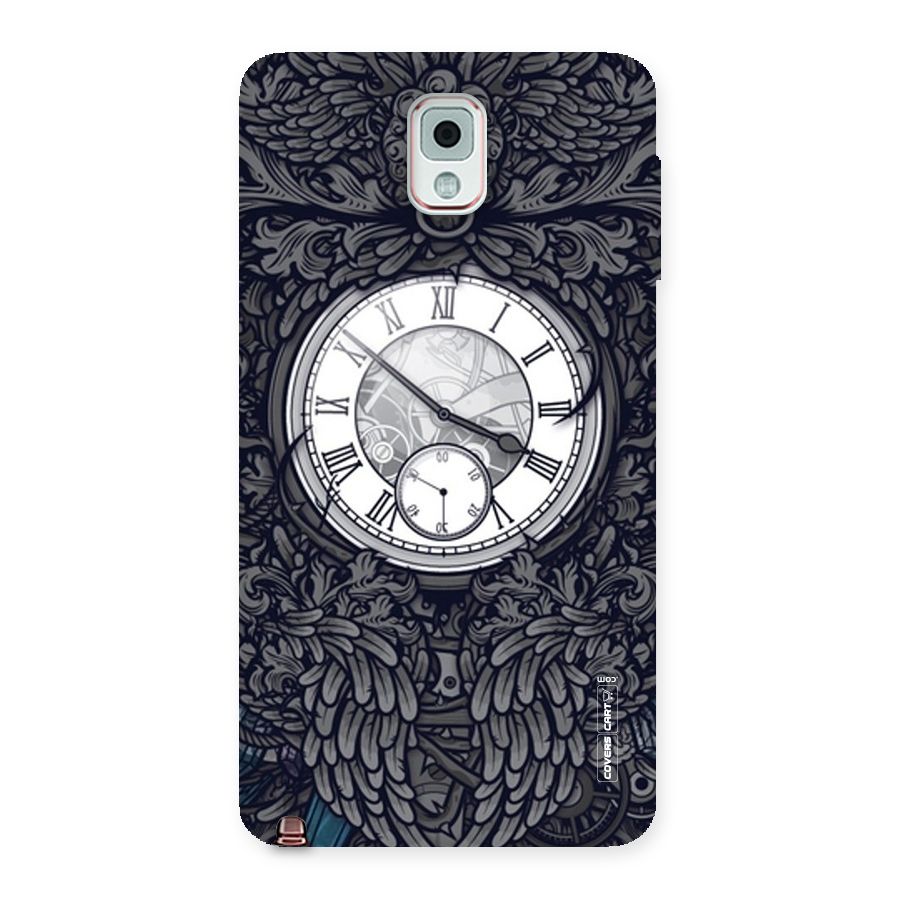Artsy Wall Clock Back Case for Galaxy Note 3
