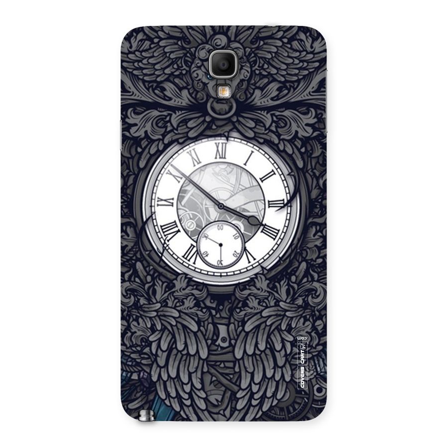 Artsy Wall Clock Back Case for Galaxy Note 3 Neo