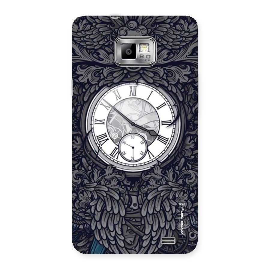 Artsy Wall Clock Back Case for Galaxy S2