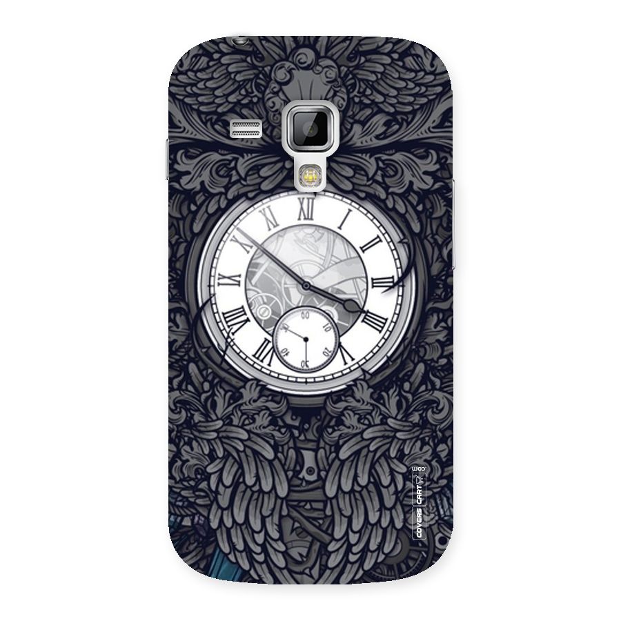 Artsy Wall Clock Back Case for Galaxy S Duos