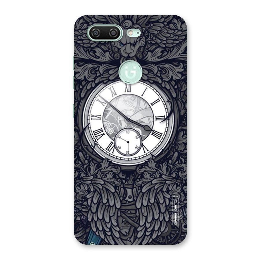 Artsy Wall Clock Back Case for Gionee S10
