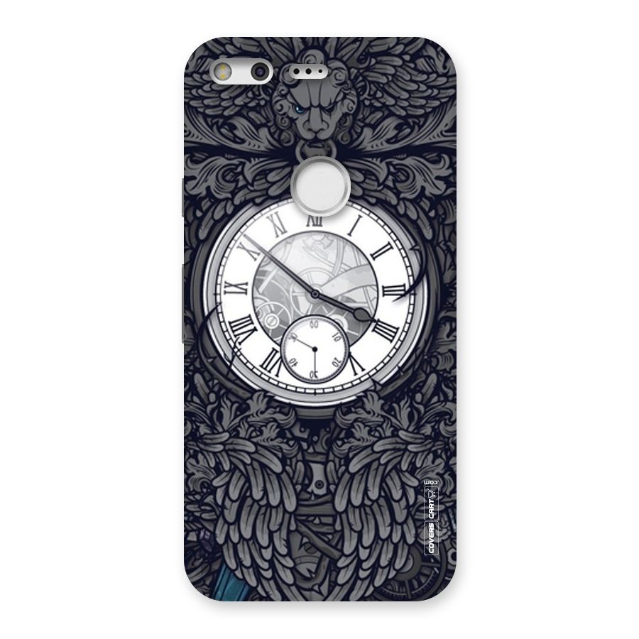 Artsy Wall Clock Back Case for Google Pixel