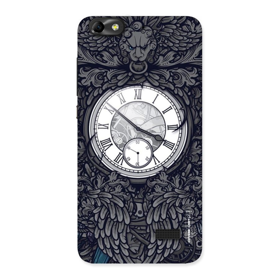 Artsy Wall Clock Back Case for Honor 4C
