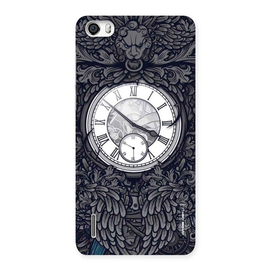 Artsy Wall Clock Back Case for Honor 6