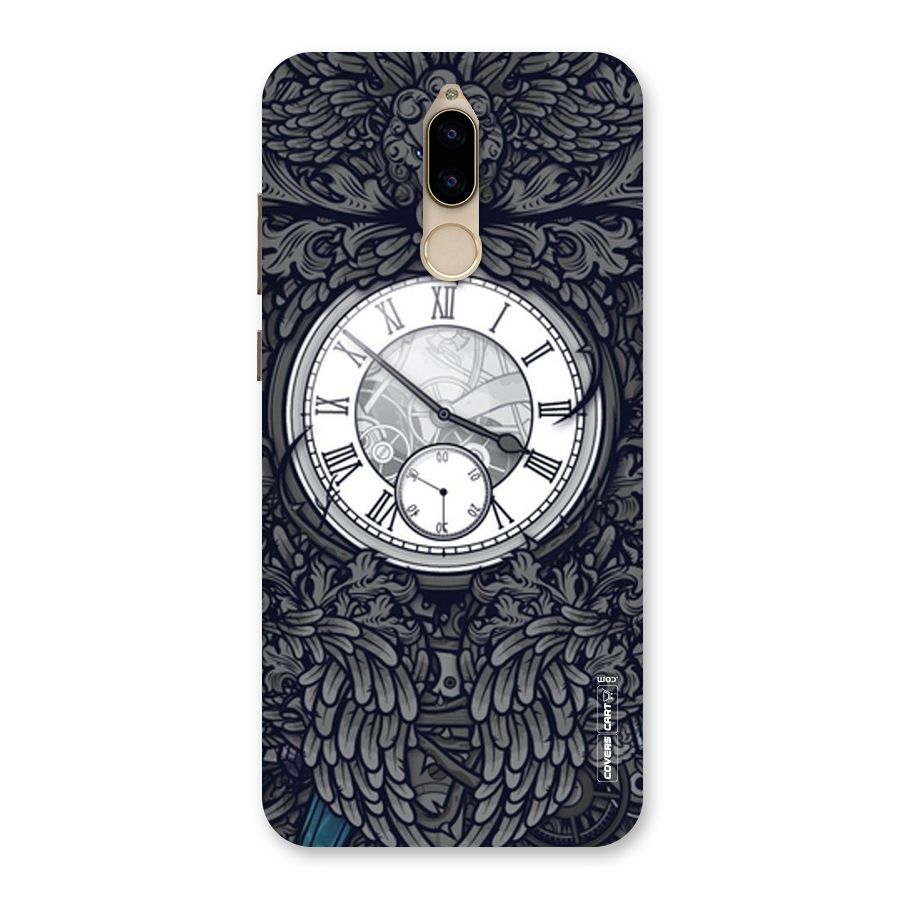Artsy Wall Clock Back Case for Honor 9i
