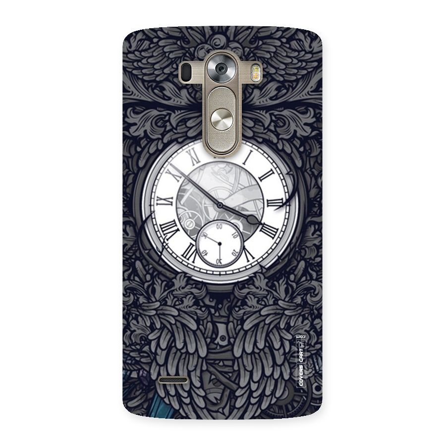 Artsy Wall Clock Back Case for LG G3
