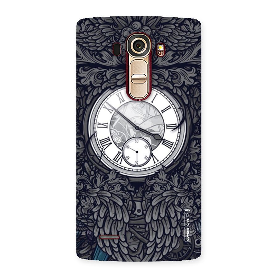 Artsy Wall Clock Back Case for LG G4