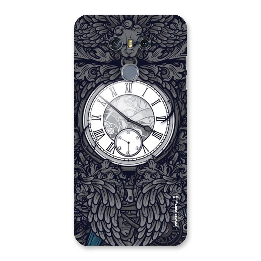 Artsy Wall Clock Back Case for LG G6