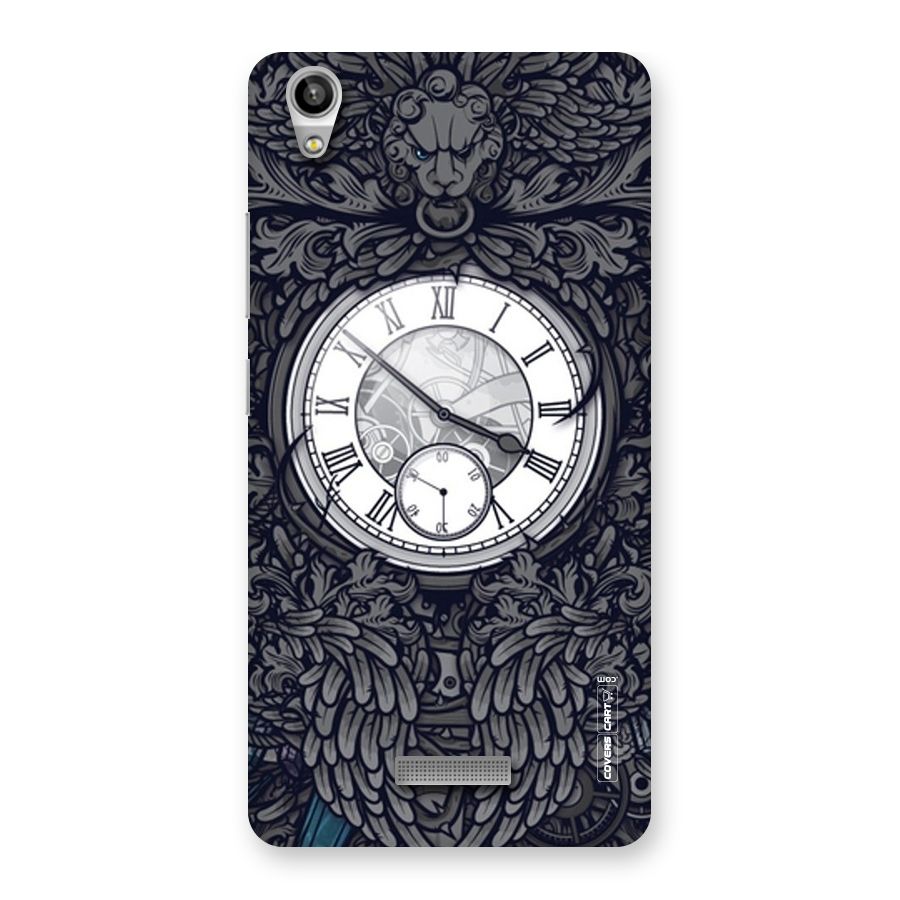 Artsy Wall Clock Back Case for Lava-Pixel-V1