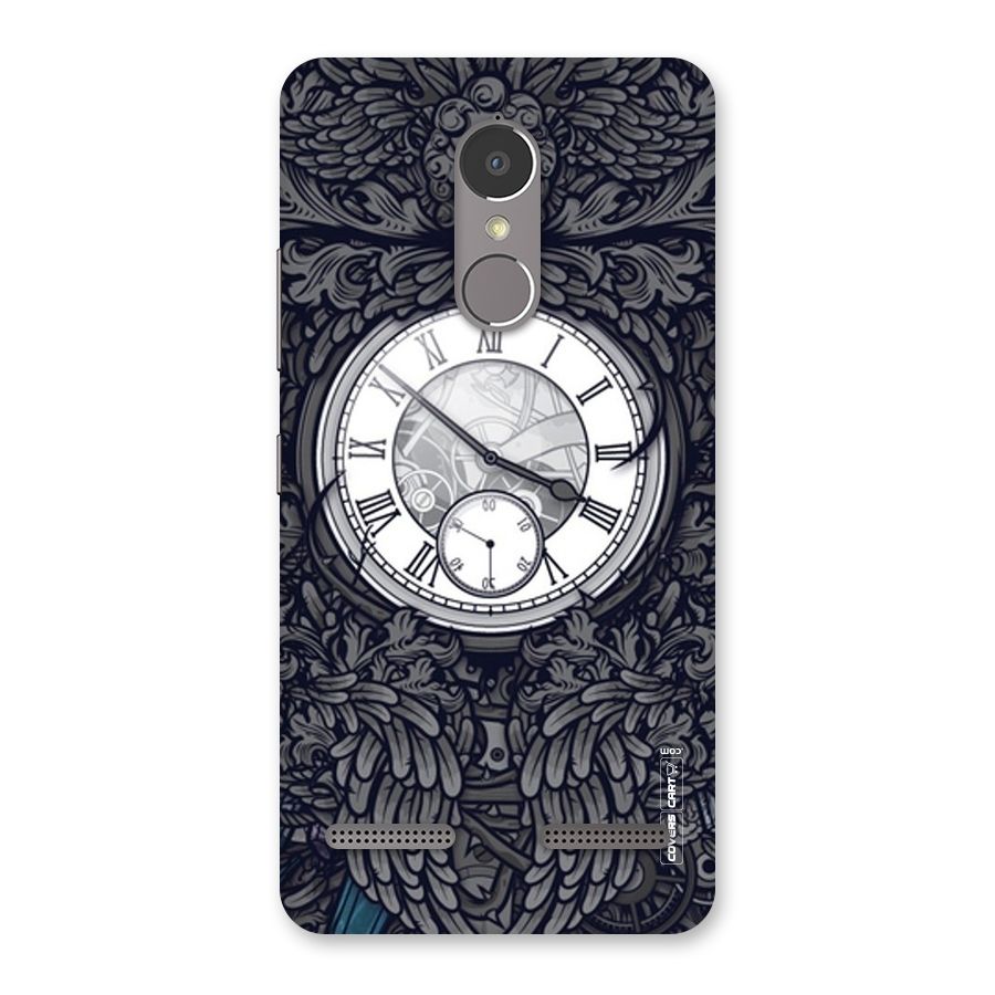Artsy Wall Clock Back Case for Lenovo K6