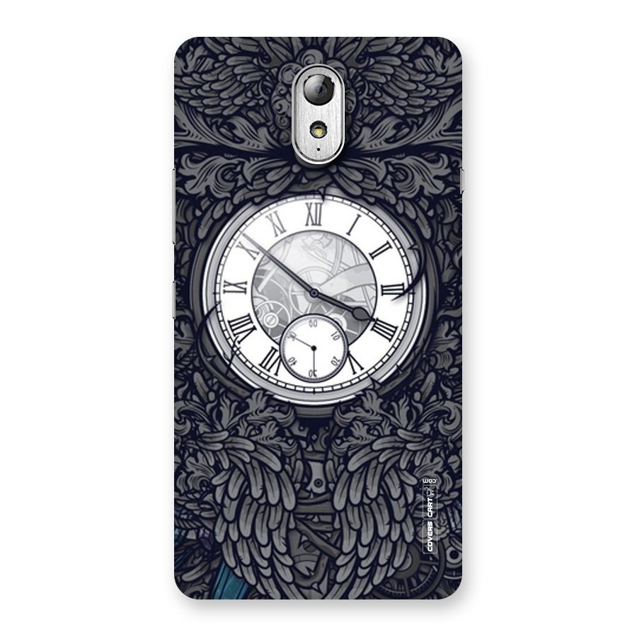 Artsy Wall Clock Back Case for Lenovo Vibe P1M