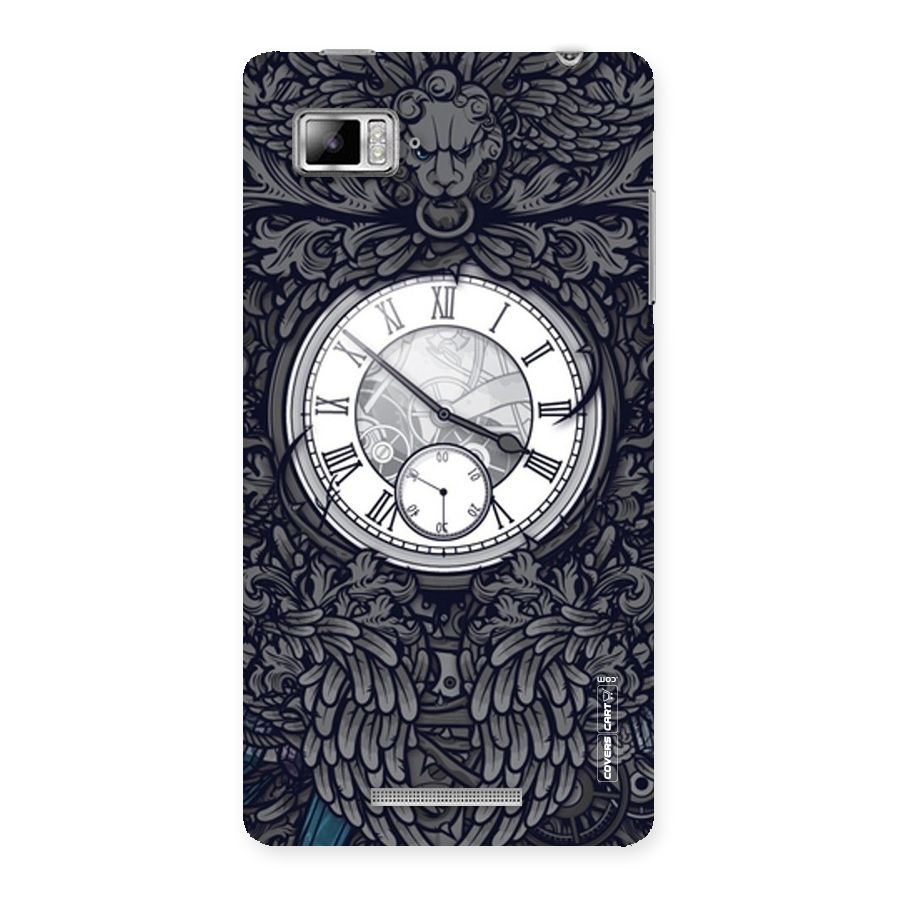 Artsy Wall Clock Back Case for Lenovo Vibe Z K910