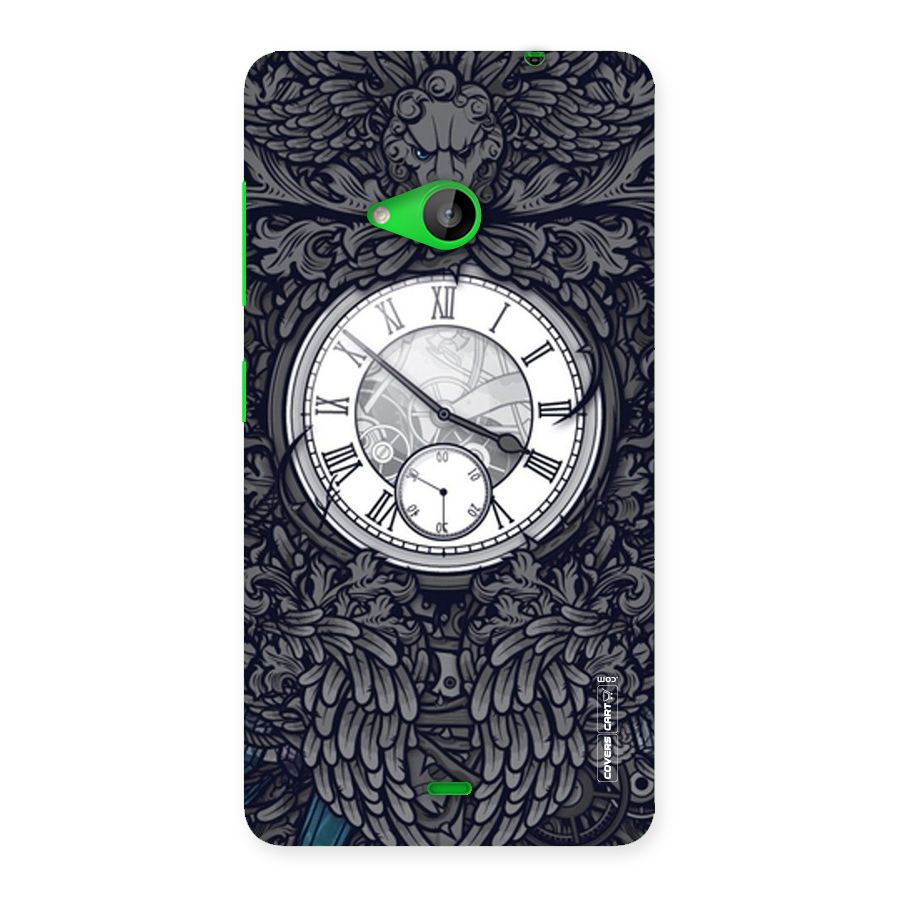 Artsy Wall Clock Back Case for Lumia 535