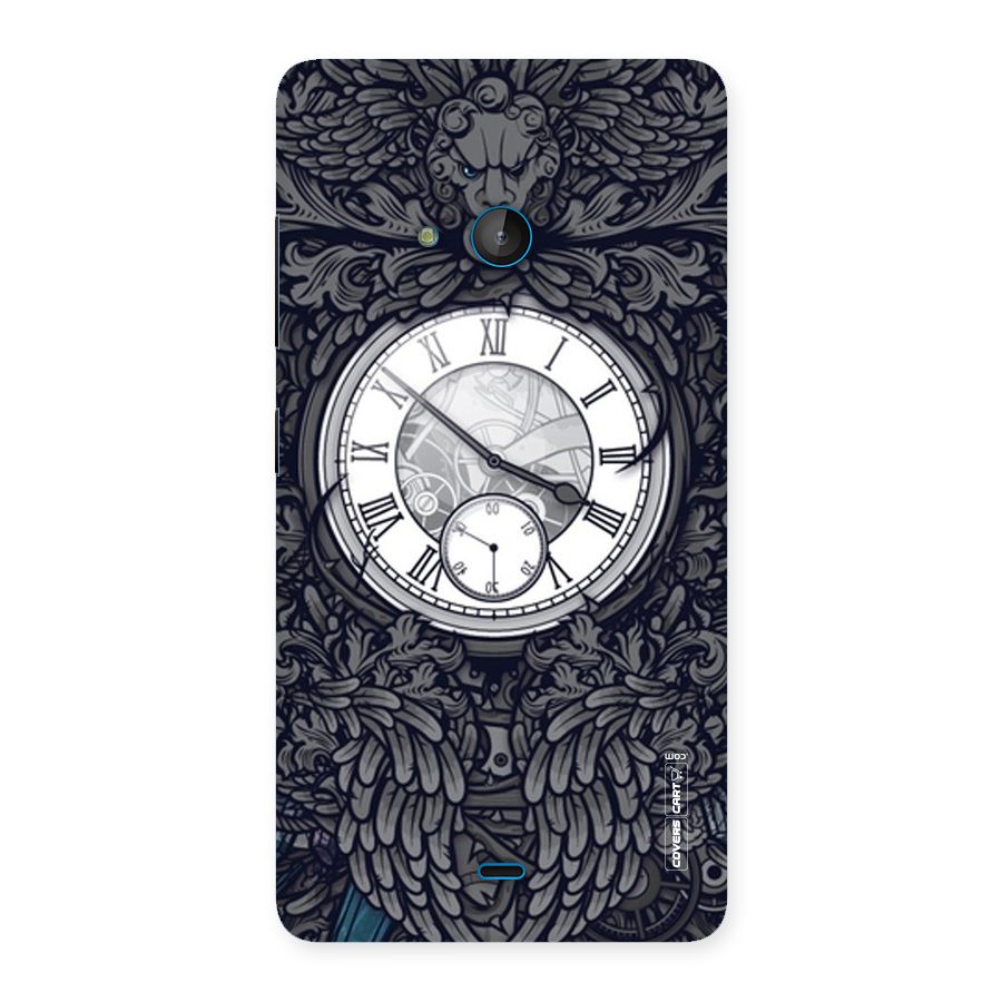 Artsy Wall Clock Back Case for Lumia 540