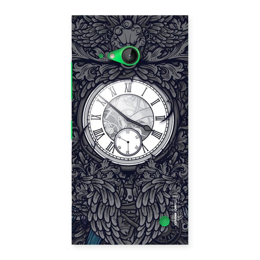 Artsy Wall Clock Back Case for Lumia 730