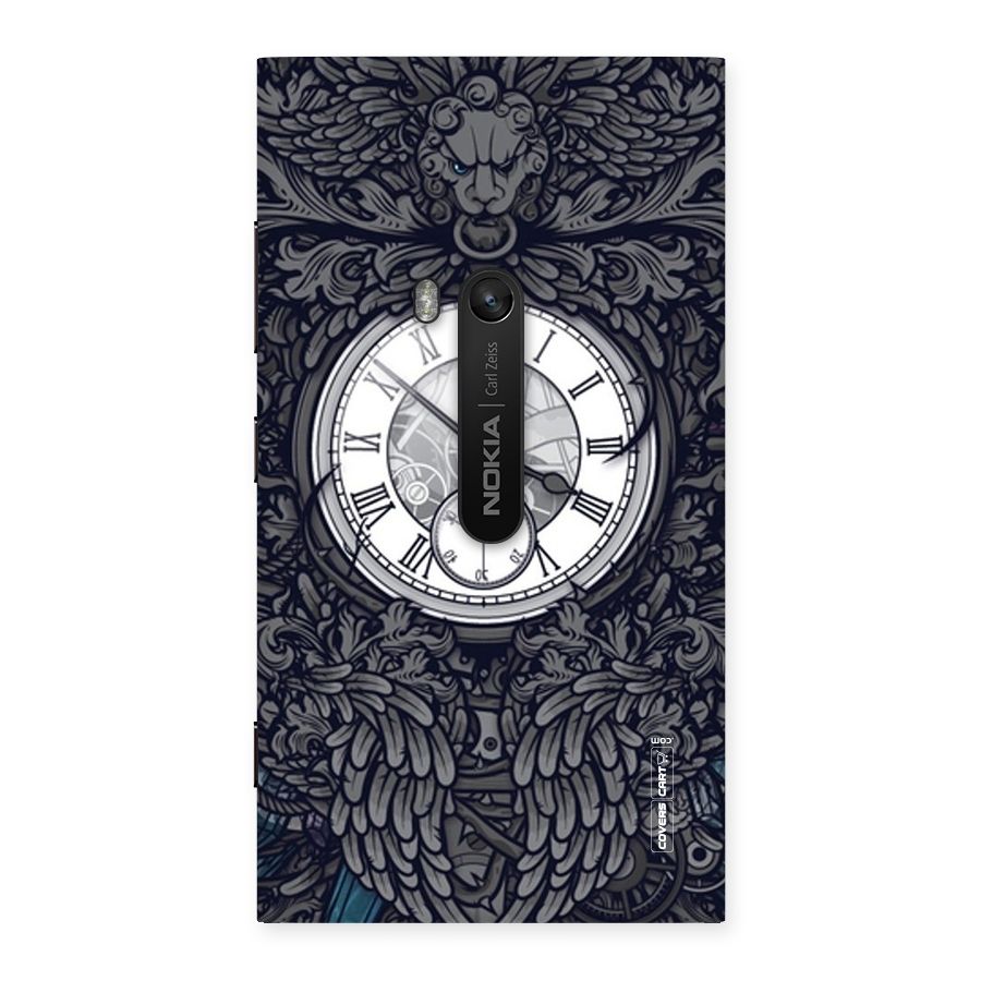 Artsy Wall Clock Back Case for Lumia 920