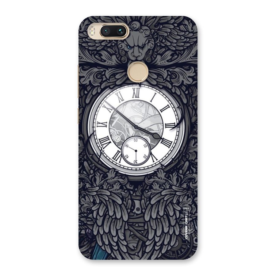 Artsy Wall Clock Back Case for Mi A1