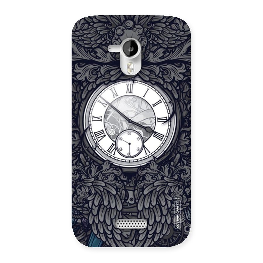 Artsy Wall Clock Back Case for Micromax Canvas HD A116