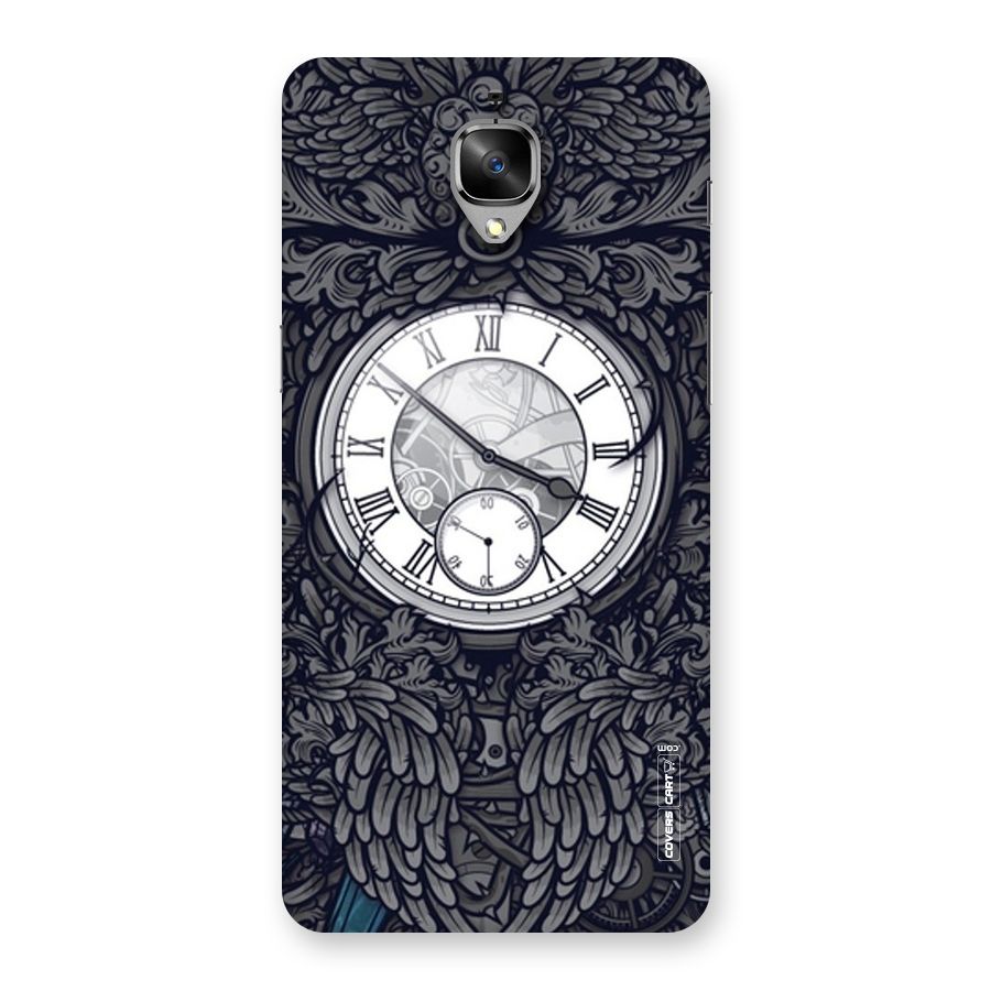 Artsy Wall Clock Back Case for OnePlus 3