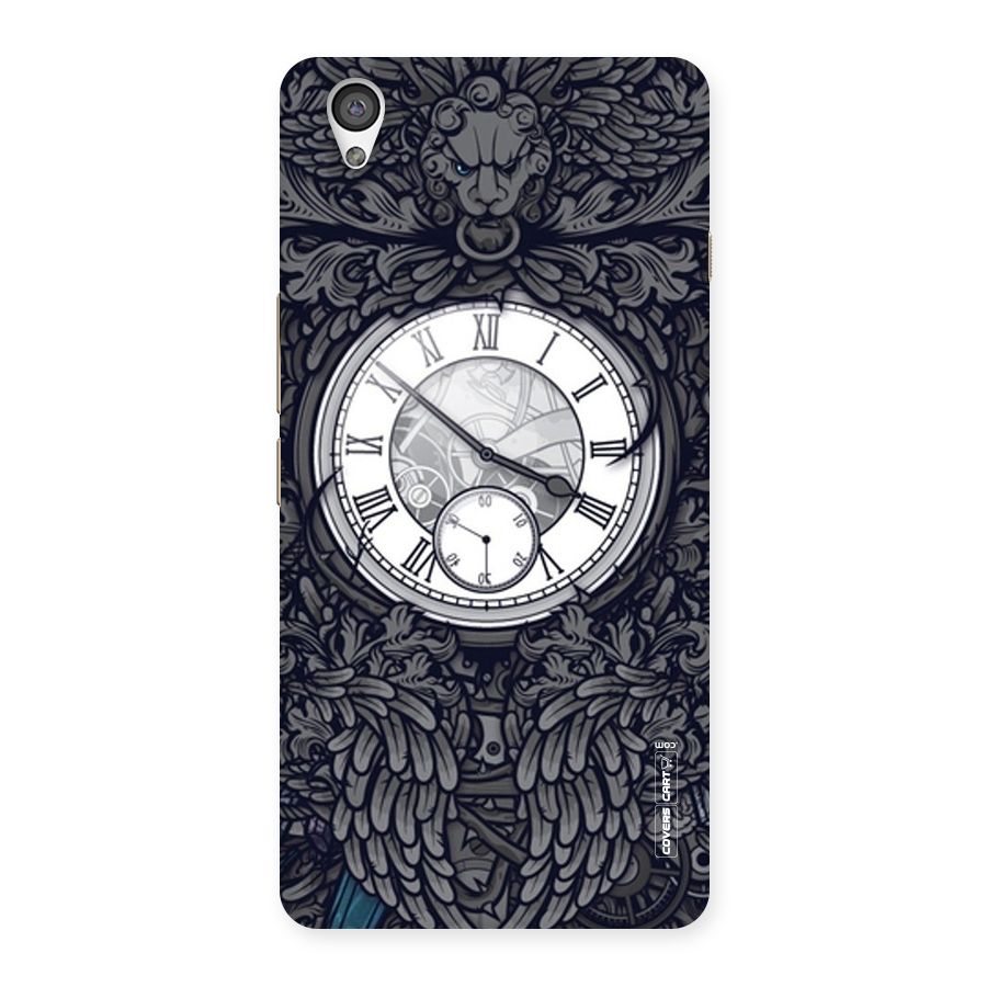 Artsy Wall Clock Back Case for OnePlus X