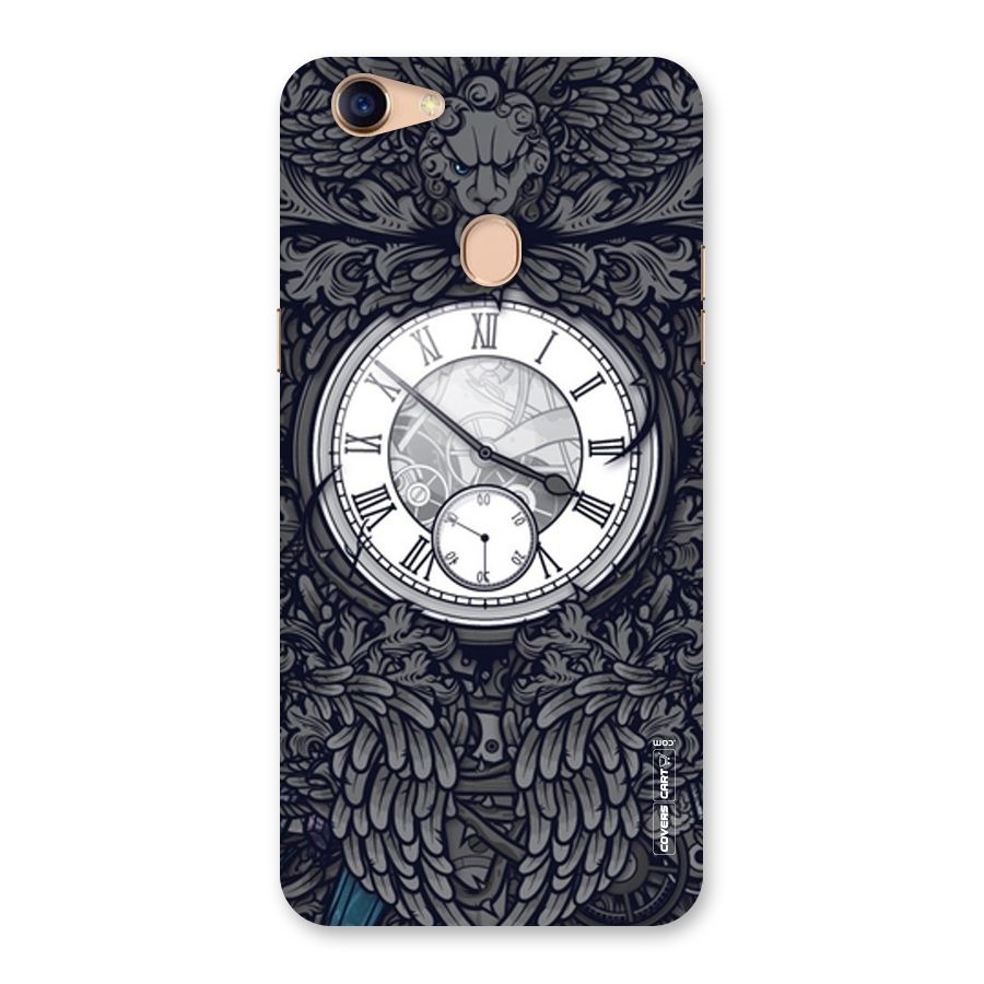 Artsy Wall Clock Back Case for Oppo F5