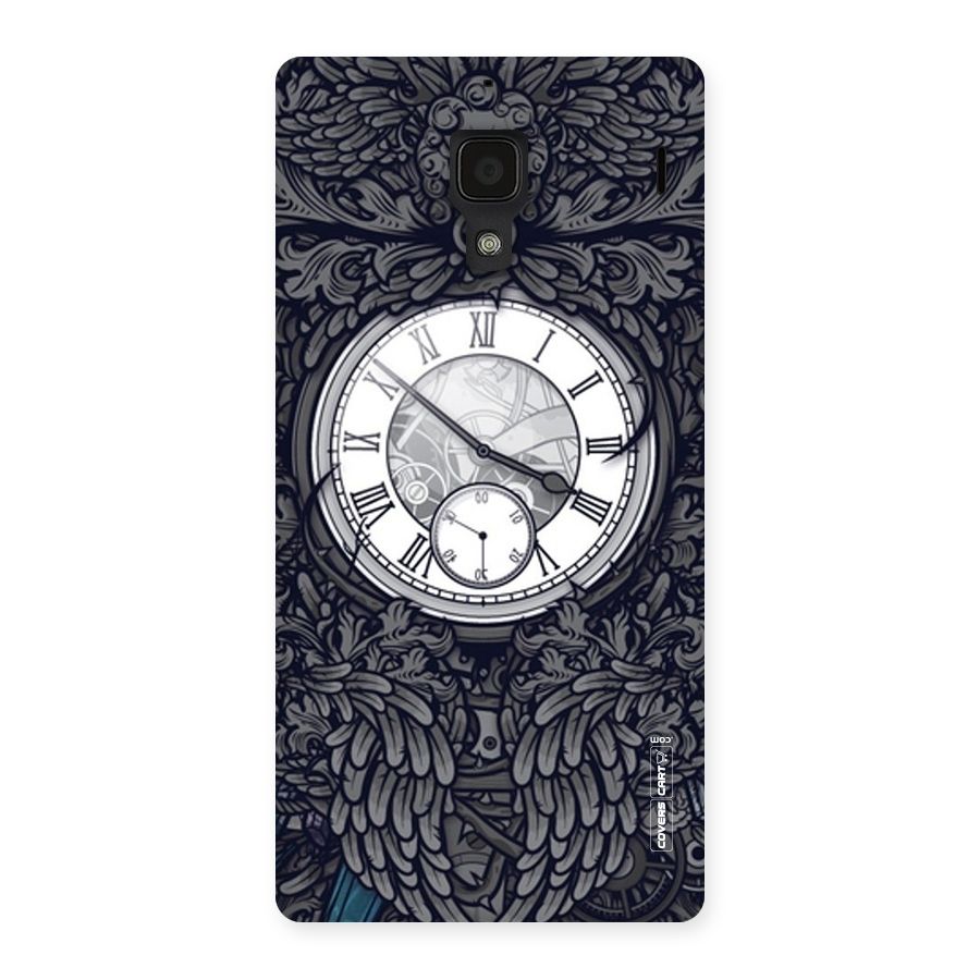 Artsy Wall Clock Back Case for Redmi 1S
