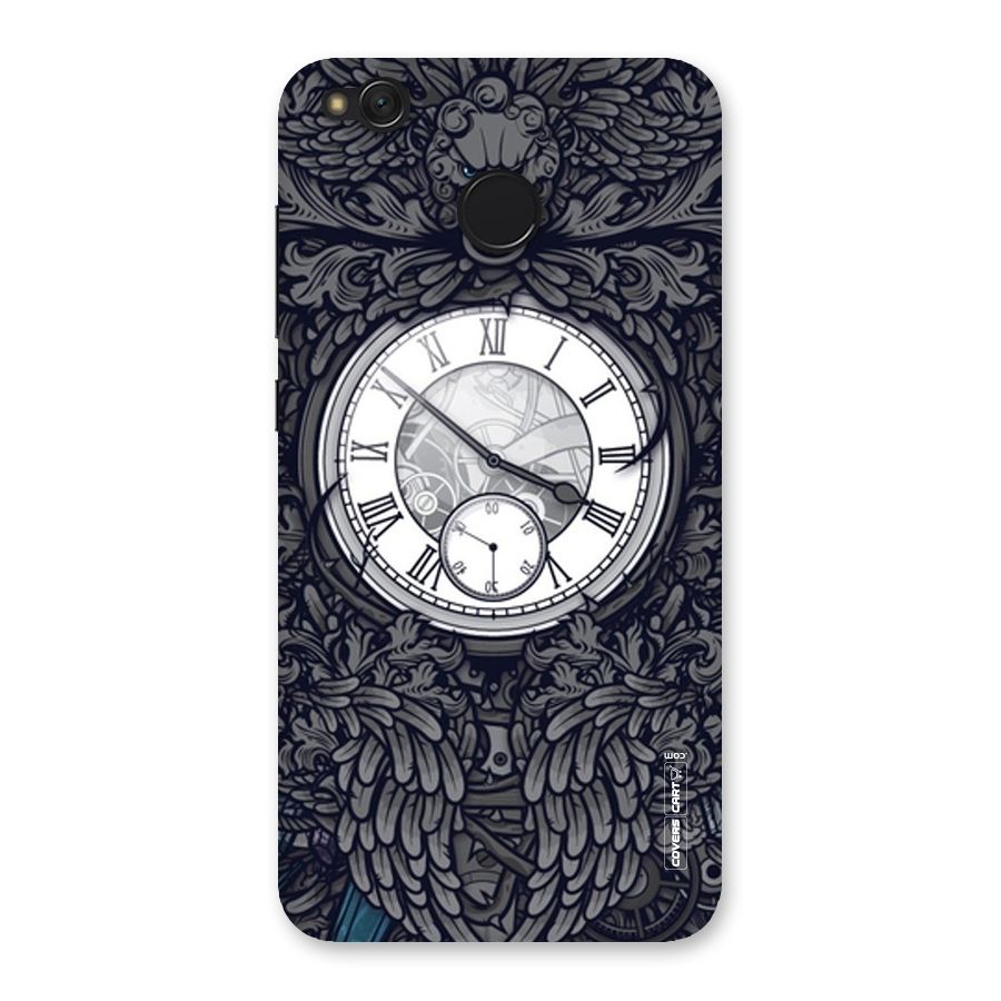 Artsy Wall Clock Back Case for Redmi 4