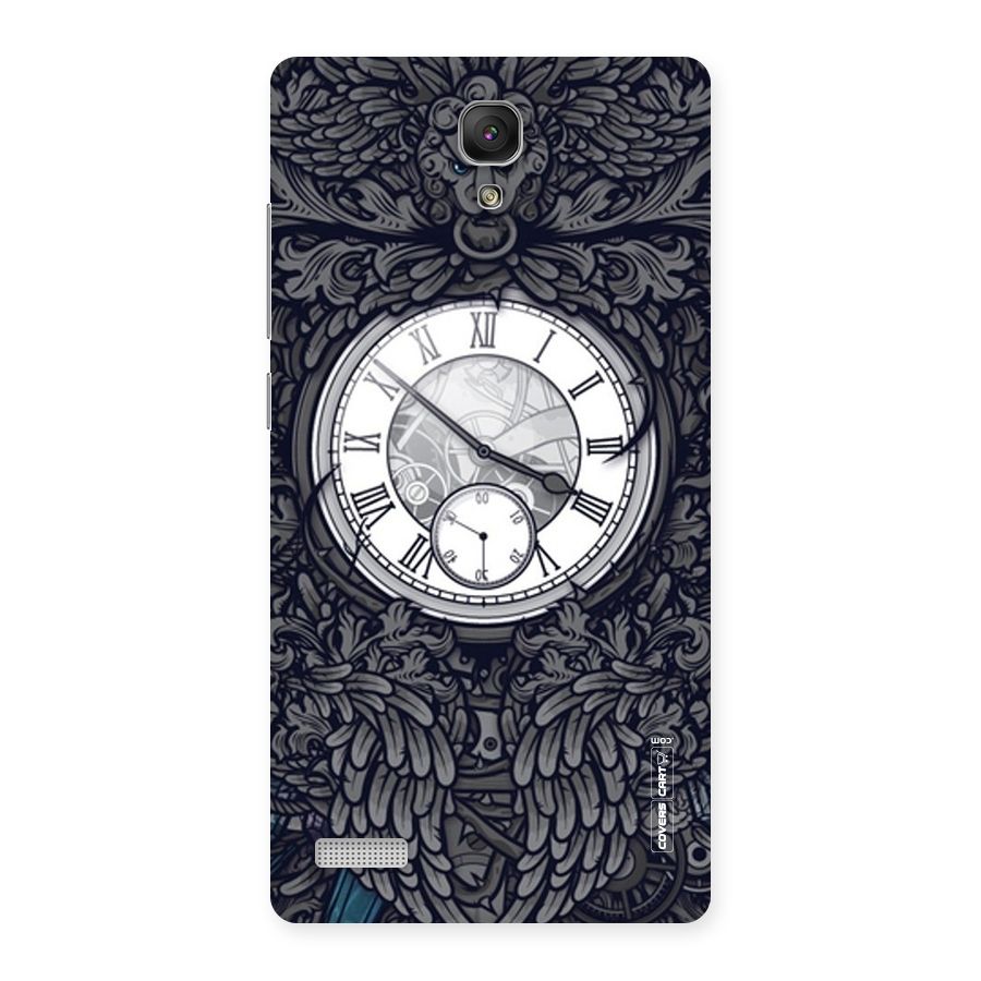 Artsy Wall Clock Back Case for Redmi Note Prime