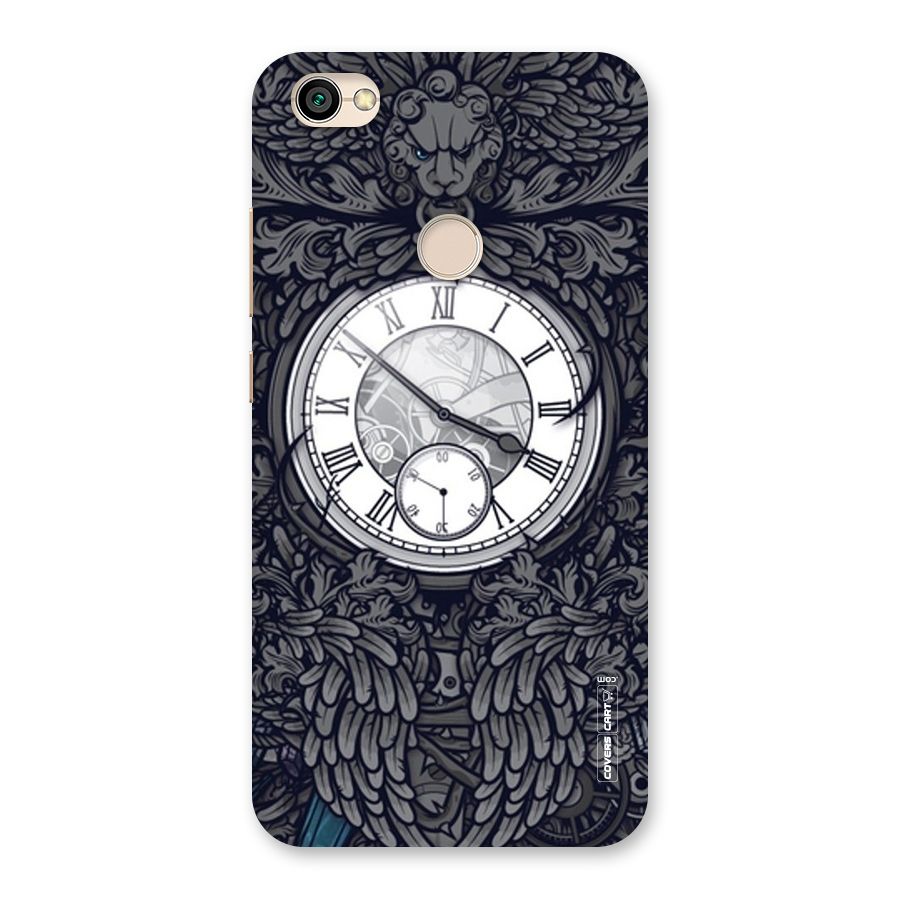 Artsy Wall Clock Back Case for Redmi Y1 2017