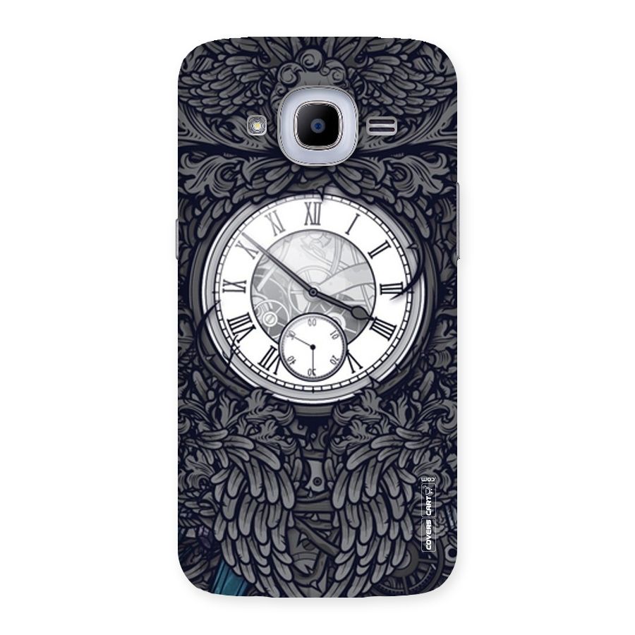 Artsy Wall Clock Back Case for Samsung Galaxy J2 2016