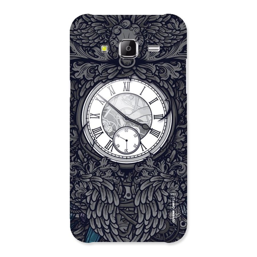Artsy Wall Clock Back Case for Samsung Galaxy J5