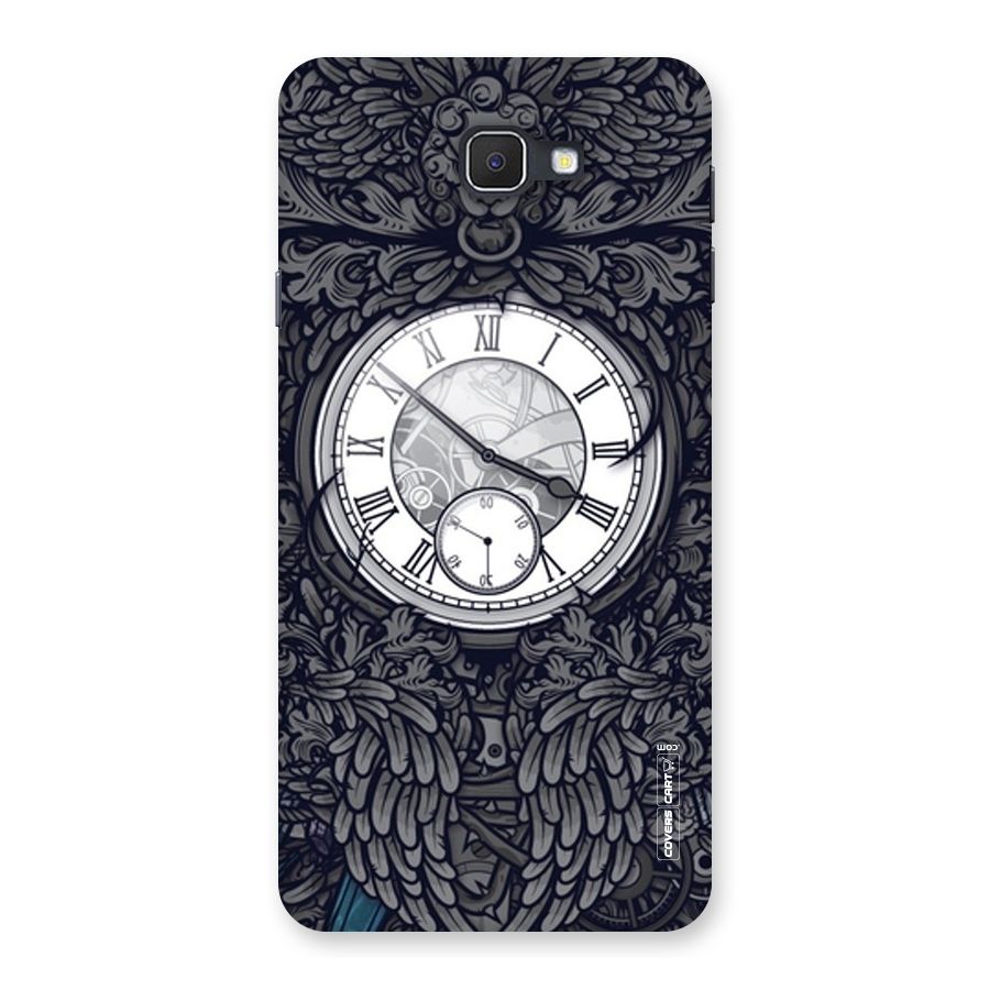 Artsy Wall Clock Back Case for Samsung Galaxy J7 Prime