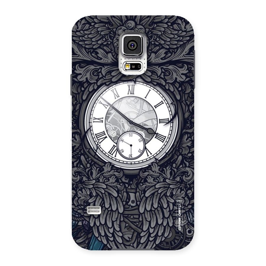 Artsy Wall Clock Back Case for Samsung Galaxy S5