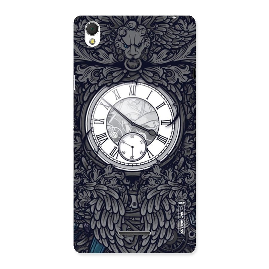 Artsy Wall Clock Back Case for Sony Xperia T3