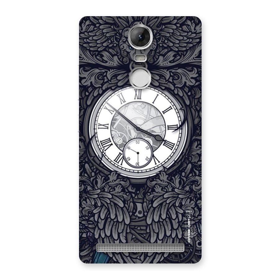 Artsy Wall Clock Back Case for Vibe K5 Note