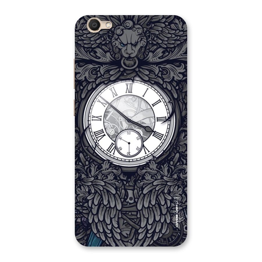 Artsy Wall Clock Back Case for Vivo V5