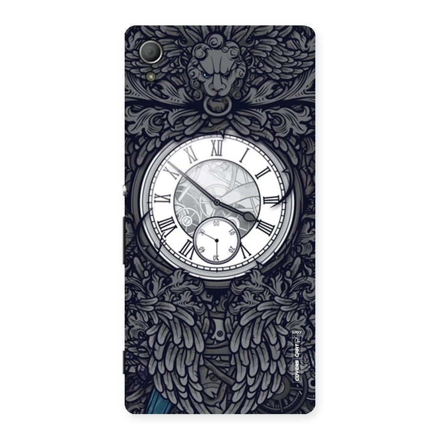 Artsy Wall Clock Back Case for Xperia Z4