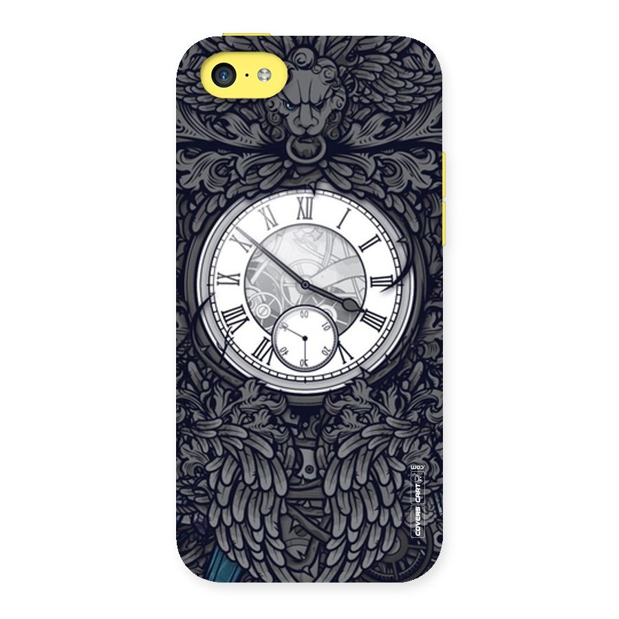Artsy Wall Clock Back Case for iPhone 5C