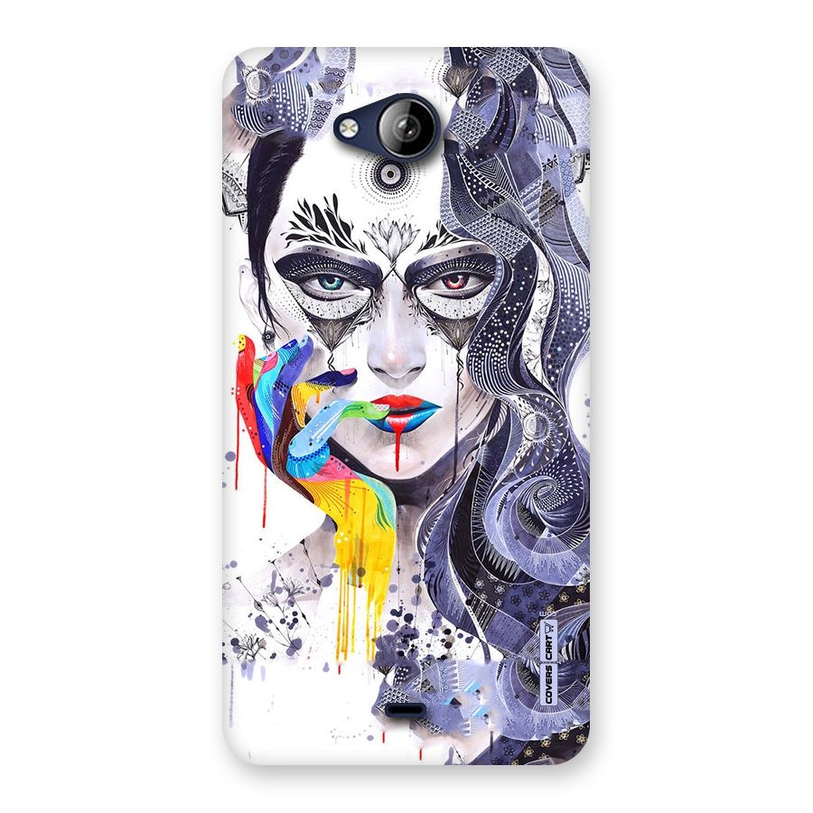 Astonishing Artwork Back Case for Canvas Play Q355