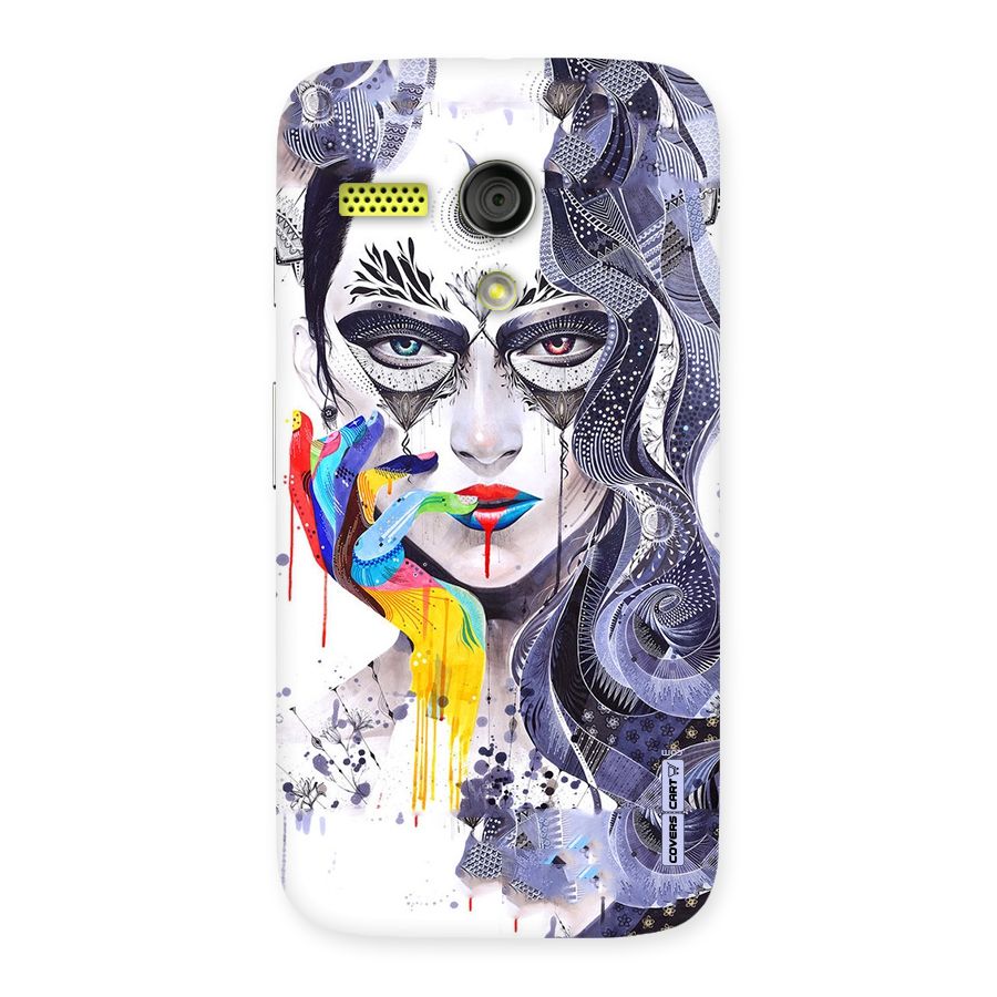 Astonishing Artwork Back Case for Moto G