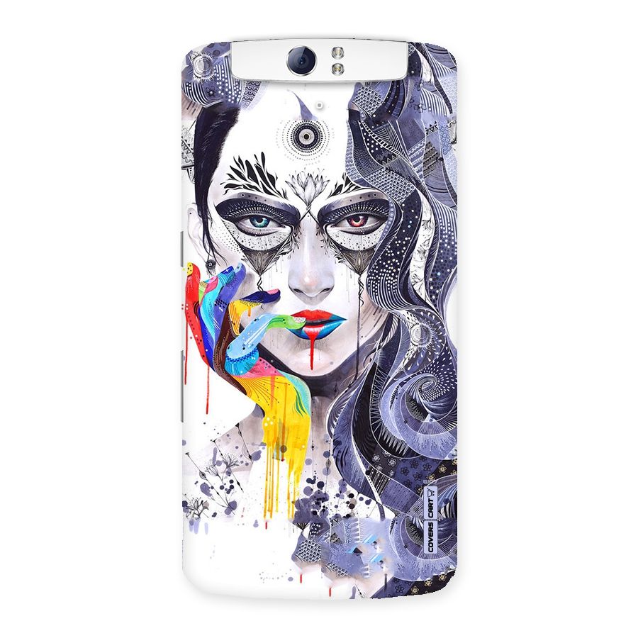 Astonishing Artwork Back Case for Oppo N1