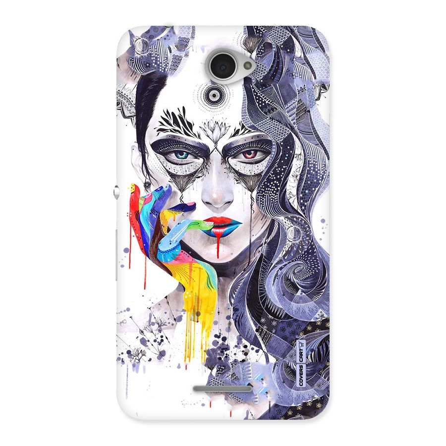 Astonishing Artwork Back Case for Sony Xperia E4