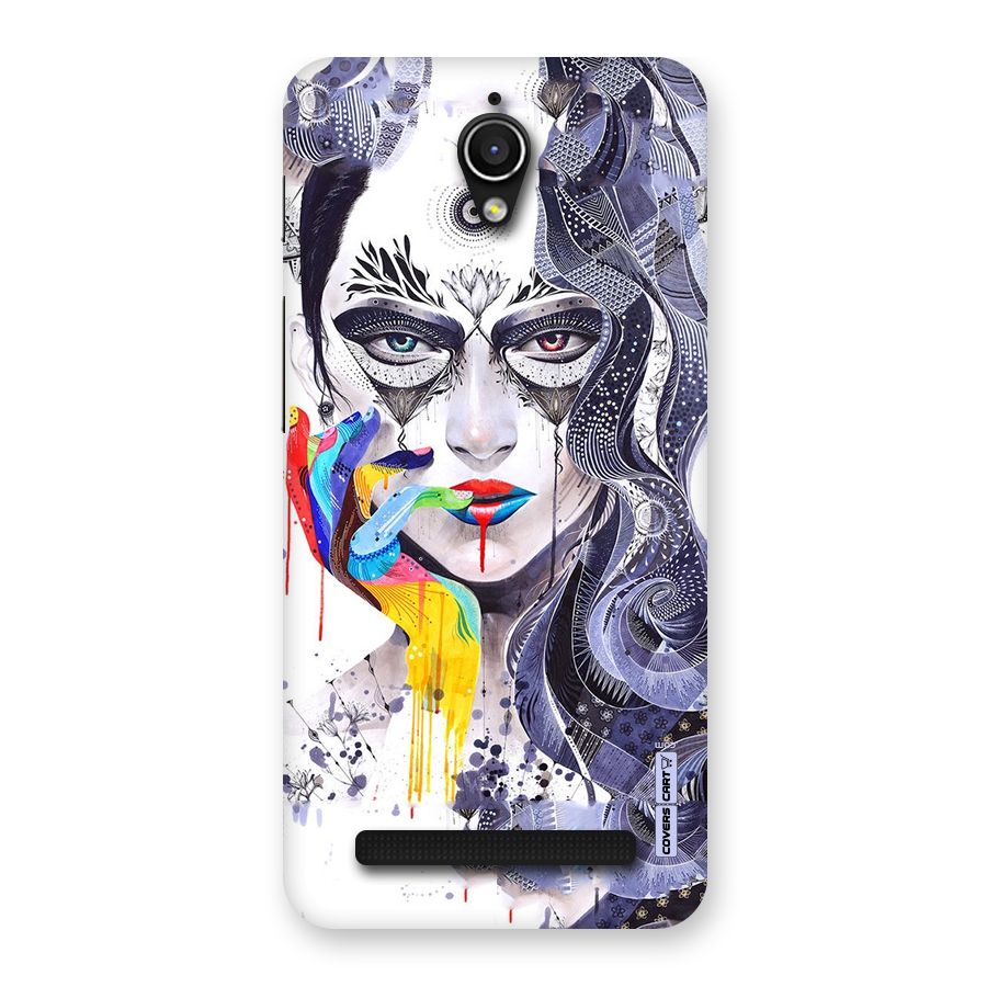 Astonishing Artwork Back Case for Zenfone Go