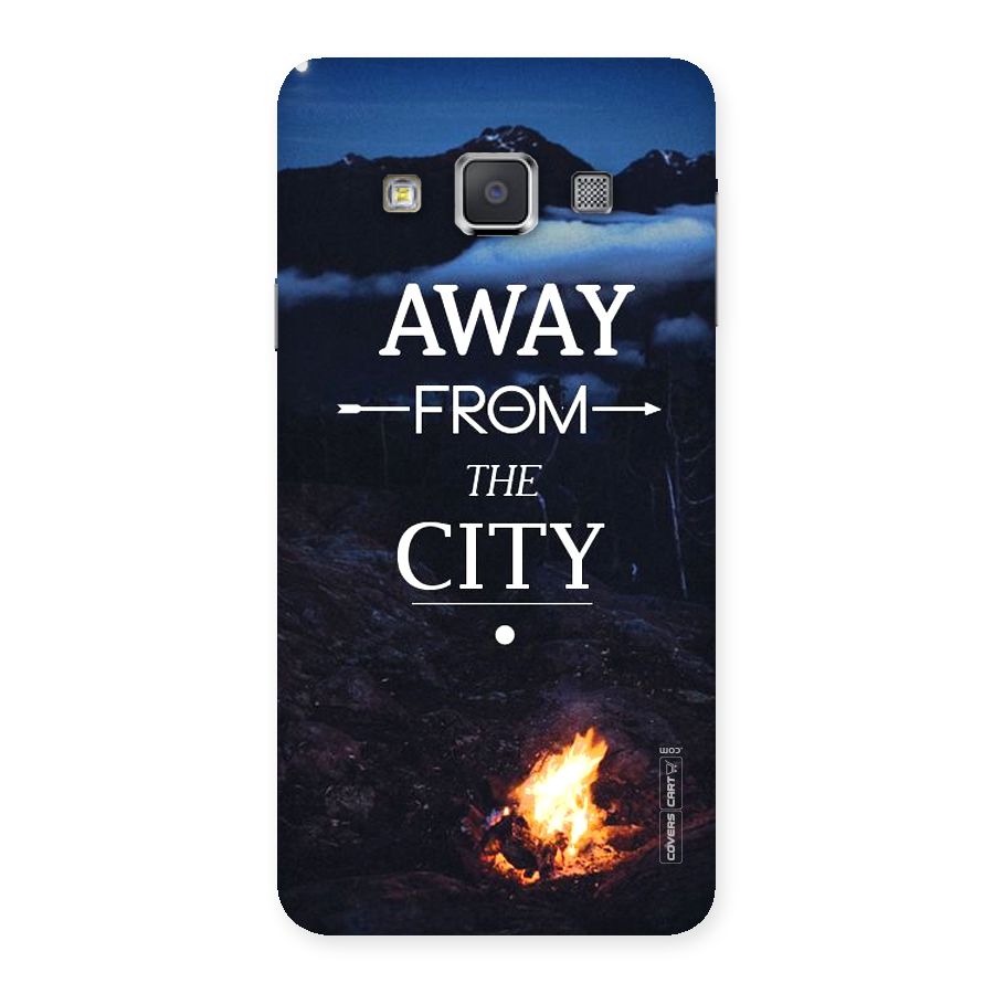Away From City Back Case for Galaxy A3