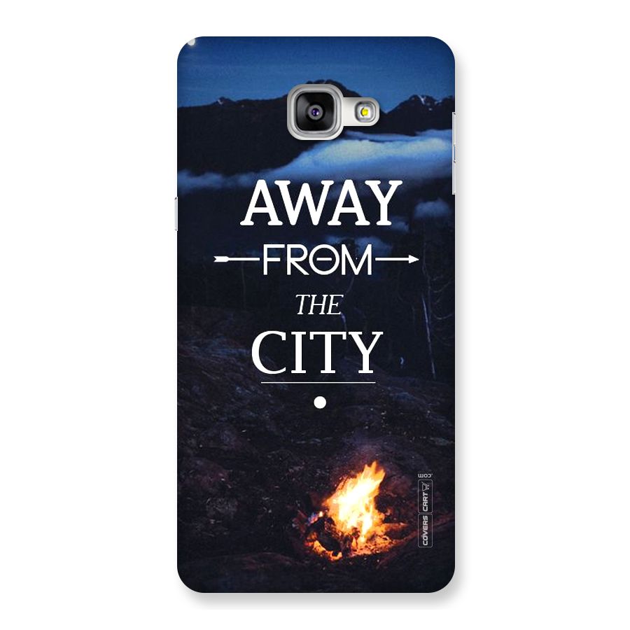 Away From City Back Case for Galaxy A9