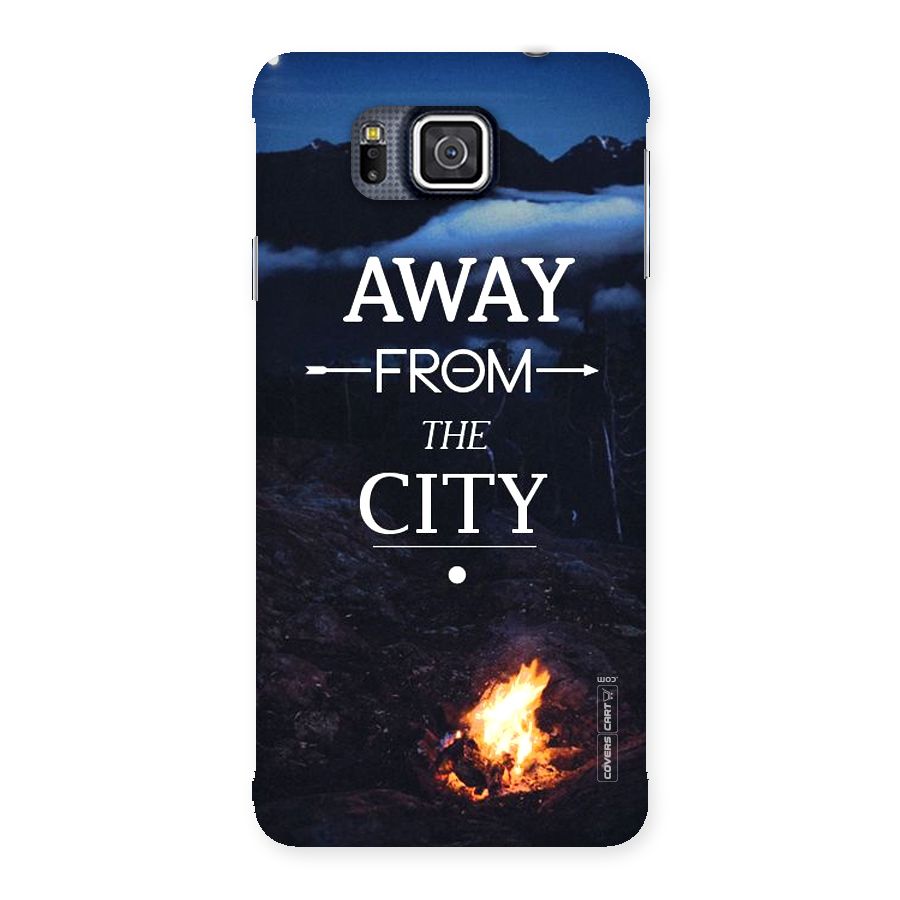 Away From City Back Case for Galaxy Alpha
