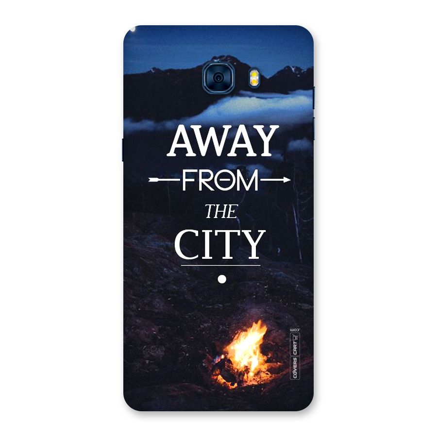 Away From City Back Case for Galaxy C7 Pro