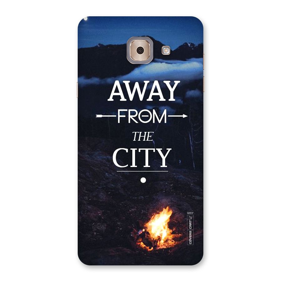 Away From City Back Case for Galaxy J7 Max