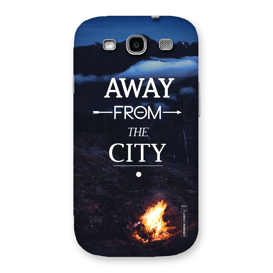 Away From City Back Case for Galaxy S3